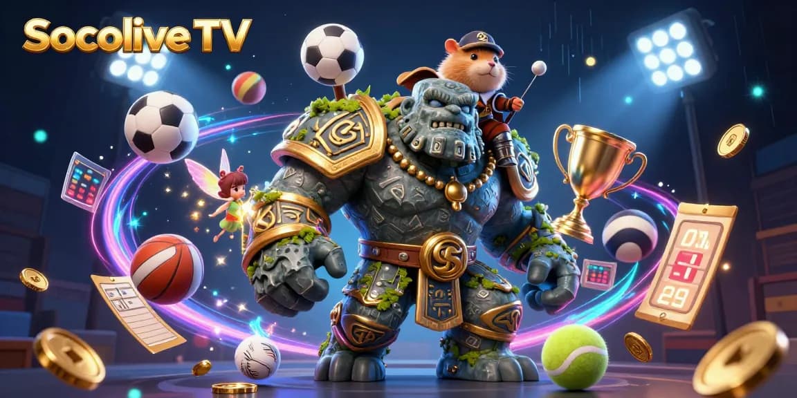Engage with Socolive TV for immersive live sports betting and dynamic soccer action.
