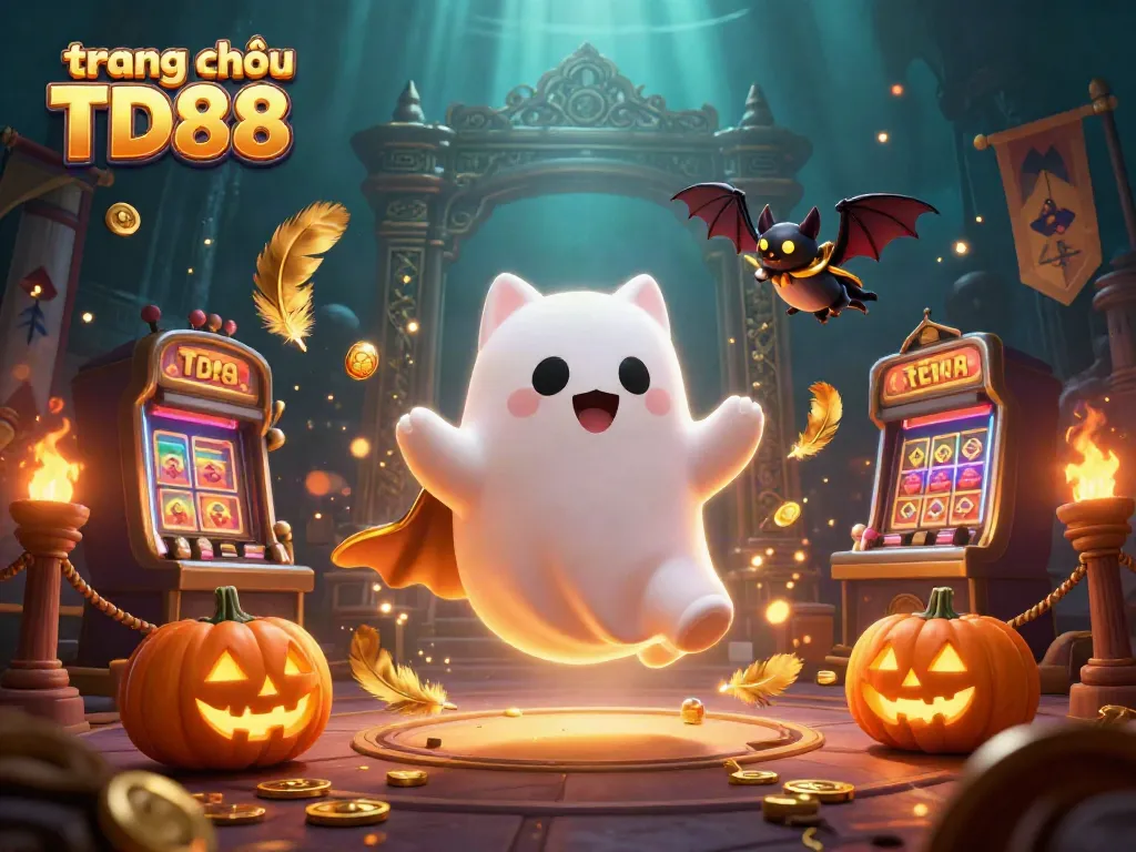 Immerse in the thrilling atmosphere of trang chủ TD88 with vibrant characters and illuminated gaming elements.