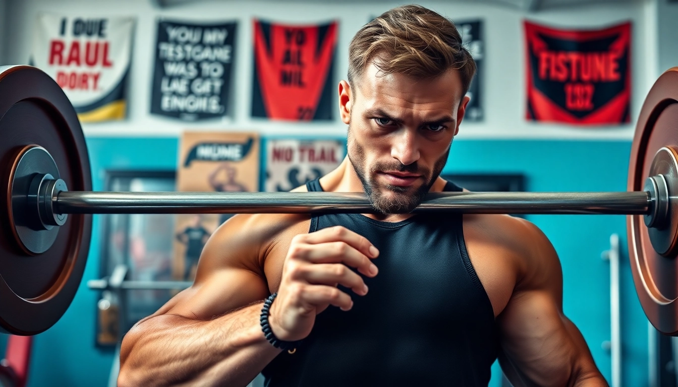 Optimierter Testobal E Testosteron Enanthate bei einem Fitness-Coach in Aktion.