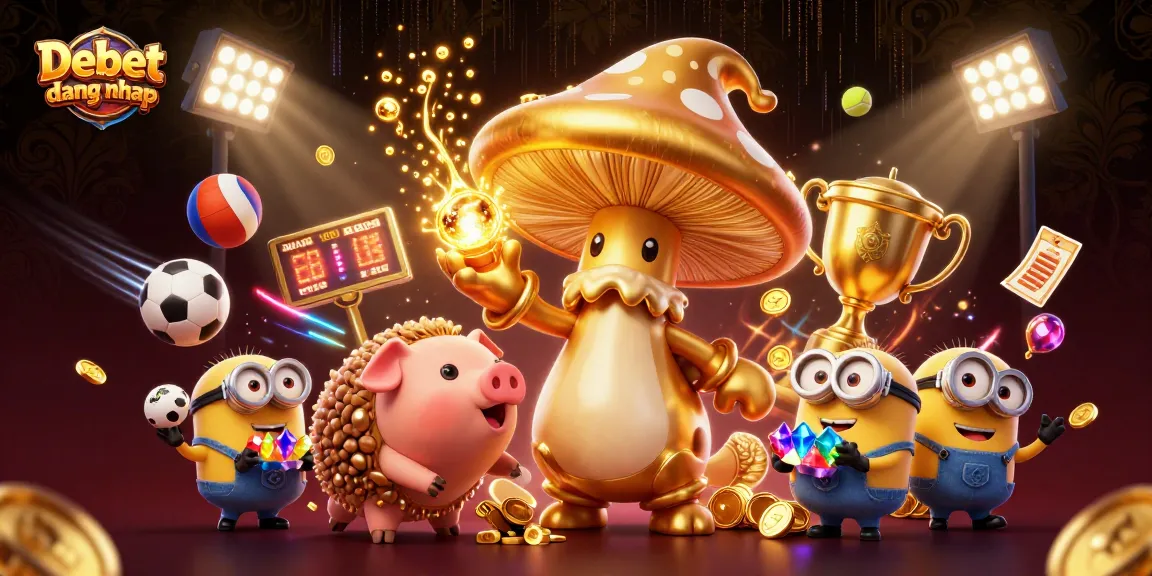 Engage with winning strategies at Debet dang nhap in this vibrant 3D casino scene with magical elements.